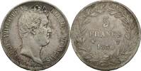 France 5 Francs Louis-Philippe I Tranche en creux -