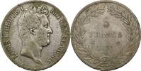 France 5 Francs Louis-Philippe I Tranche en creux -
