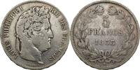 France 5 Francs Louis-Philippe I Tranche en relief -