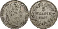 France 5 Francs Louis-Philippe I Tranche en relief -