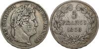 France 5 Francs Louis-Philippe I Tranche en relief -