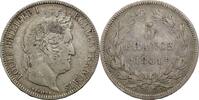 France 5 Francs Louis-Philippe I Tranche en Relief -