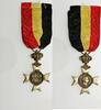 Belgique Médaille société philanthropie anciens militaires Médaille décoration ordre -