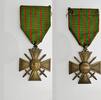 France Medaille croix de guerre Medaille ordre décoration -