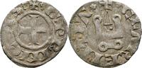 France Denier Guillaume II villehardouin, principauté d'achaie -