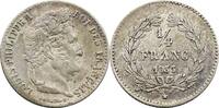 France 1/4 de Franc Louis Philippe Ier -