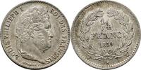 France 1/4 de Franc Louis Philippe Ier -
