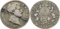 France 1 Franc Napoléon AN 13 Paris SS 60,00 EUR  + 10,00 EUR frais d'envoi