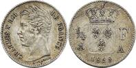 France 1/4 de franc Charles X 1828 Paris SS 70,00 EUR  + 10,00 EUR frais d'envoi
