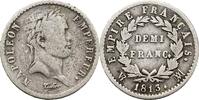 France Demi Franc Napoléon 1813 Marseille SS 90,00 EUR  + 10,00 EUR frais d'envoi