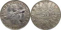 Autriche 50 shilling centenaire du danube -