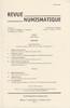PERIODICALS - REVUE NUMISMATIQUE (RN) 2016 -