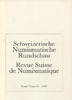 PERIODICALS - SCHWEIZERISCHE NUMISMATISCHE RUNDSCHAU - REVUE SUISSE DE NUMISMATIQUE 64, 1985 -