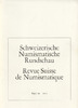 PERIODICALS - SCHWEIZERISCHE NUMISMATISCHE RUNDSCHAU - REVUE SUISSE DE NUMISMATIQUE 50, 1971 -