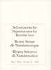 PERIODICALS - SCHWEIZERISCHE NUMISMATISCHE RUNDSCHAU - REVUE SUISSE DE NUMISMATIQUE 86, 2007 -