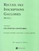 CELTIC COINS - RECUEIL DES INSCRIPTIONS GAULOISES (RIG) - LES LÉGENDES MONÉTAIRES -