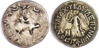 Kings of Bactria Drachm Antimachos II Nikephoros - Nike -