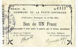 France Franc La Ferté-Chevresis -