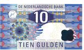 Netherlands 10 Gulden Ijsvogel -