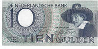 Netherlands 10 Gulden Staalmeesters -