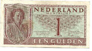 Netherlands 1 Gulden Juliana / Muntbiljet -