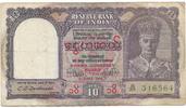  Burma - 10 Rupees 1947 P#32   