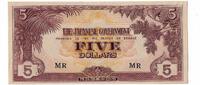 Malaya 5 dollars Block MK (M6d) -