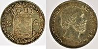 Netherlands 1/2 Gulden 1857 -