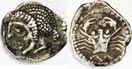 Gaul, Massalia AR Obol Rare- -
