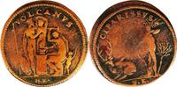Nuremberg Jeton Vulcanus forging helmet - Hans Krauwinckel -