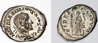 Roman Empire Denarius Maximinus I. Fides standing front. -