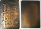 Netherlands Plaquette Relocation of the Dutch Society for the Promotion of Medicine - By van der Hoef -