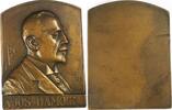 Belgium Plaquette Auguste Joseph Hamoir - 1872/1924 - scare -