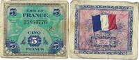 France AMC - 5 Francs 1944 P#115 Block 2 -