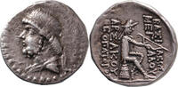 Parthian Empire AR Drachm Phraates II, 138-127 BC -