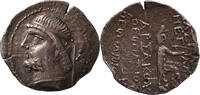 Parthian Empire AR Drachm Phraates II, 138-127 BC -