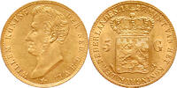 The Netherlands 5 gulden 1827 Utrecht 1827U Willem I Pr+ EF+