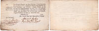 The Netherlands 1 gulden 1795 2 stuivers en 8 penningen 1795 recepis Sch... 1150,00 EUR  + 15,00 EUR frais d'envoi