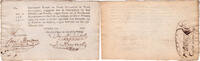 The Netherlands 4 gulden 1795 en 10 stuivers 1795 recepis Schiedam PMG 50  1150,00 EUR  + 15,00 EUR frais d'envoi