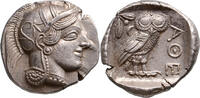 AR Tetradrachm 440-420 BC Athens Ancient Greece Attica, Athens, 440-420 BC vz+