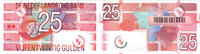 The Netherlands 25 gulden 1989 Roodborstje PMG 66 EPQ -