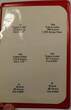 World Coins  1975 Australian Mint Set 6 UNC Coins in Red plastic case SPL Coins in OGP