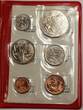 World Coins  1975 Australian Mint Set 6 UNC Coins in Red plastic case SPL Coins in OGP