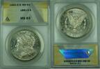 USA $1 Coin 1881-S Morgan Silver Dollar  ANACS MS-63 SPL Semi Proof Like... 177,08 EUR  + 21,47 EUR frais d'envoi