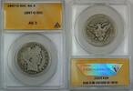 USA Half Dollar 1897-O Barber Silver ANACS AG-3, Almost Good Coin -