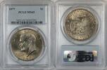 USA $1 Coin Eisenhower Ike Dollar PCGS MS65 (BR-37 F) -