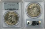 USA $1 Coin Eisenhower Ike Dollar PCGS MS65 (BR-37 O) -