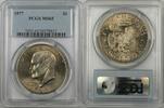 USA $1 Coin Eisenhower Ike Dollar PCGS MS65 (BR-37 Q) -