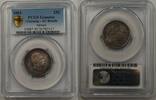 World Coins 1883 25 Cents Silver Hawaii PCGS Genuine Cleaning AU Details -