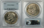 USA $1 Coin Eisenhower Ike Dollar PCGS MS64 (BR-40 D) -